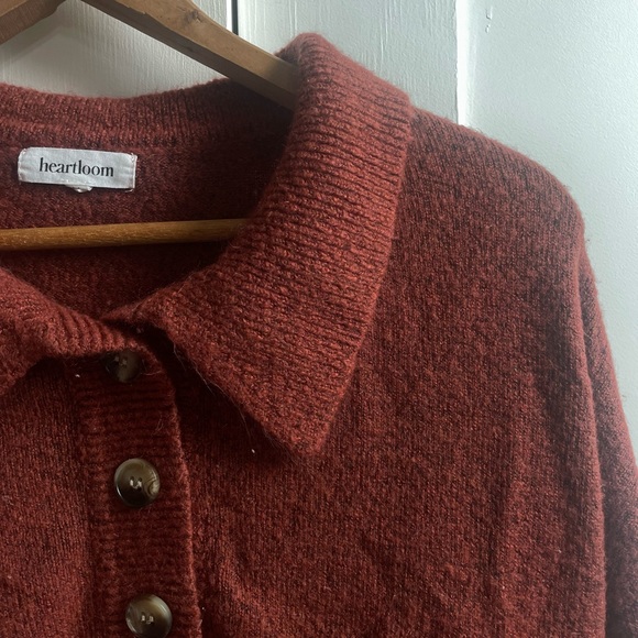 Heartloom collared knit sweater - Picture 2 of 2